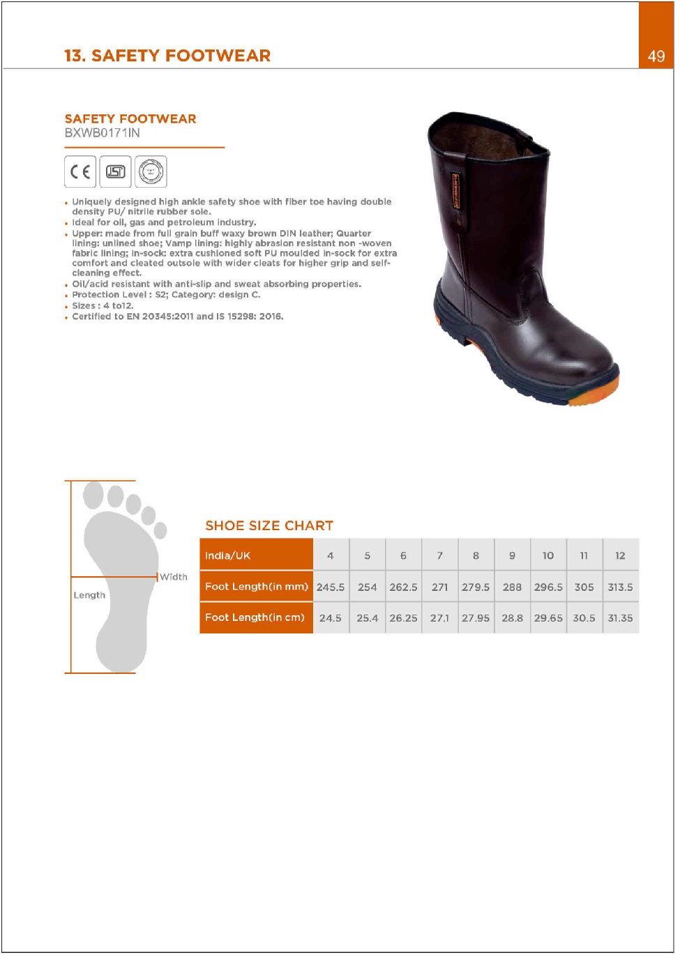 BLACK DECKER SAFETY BOOT footwear